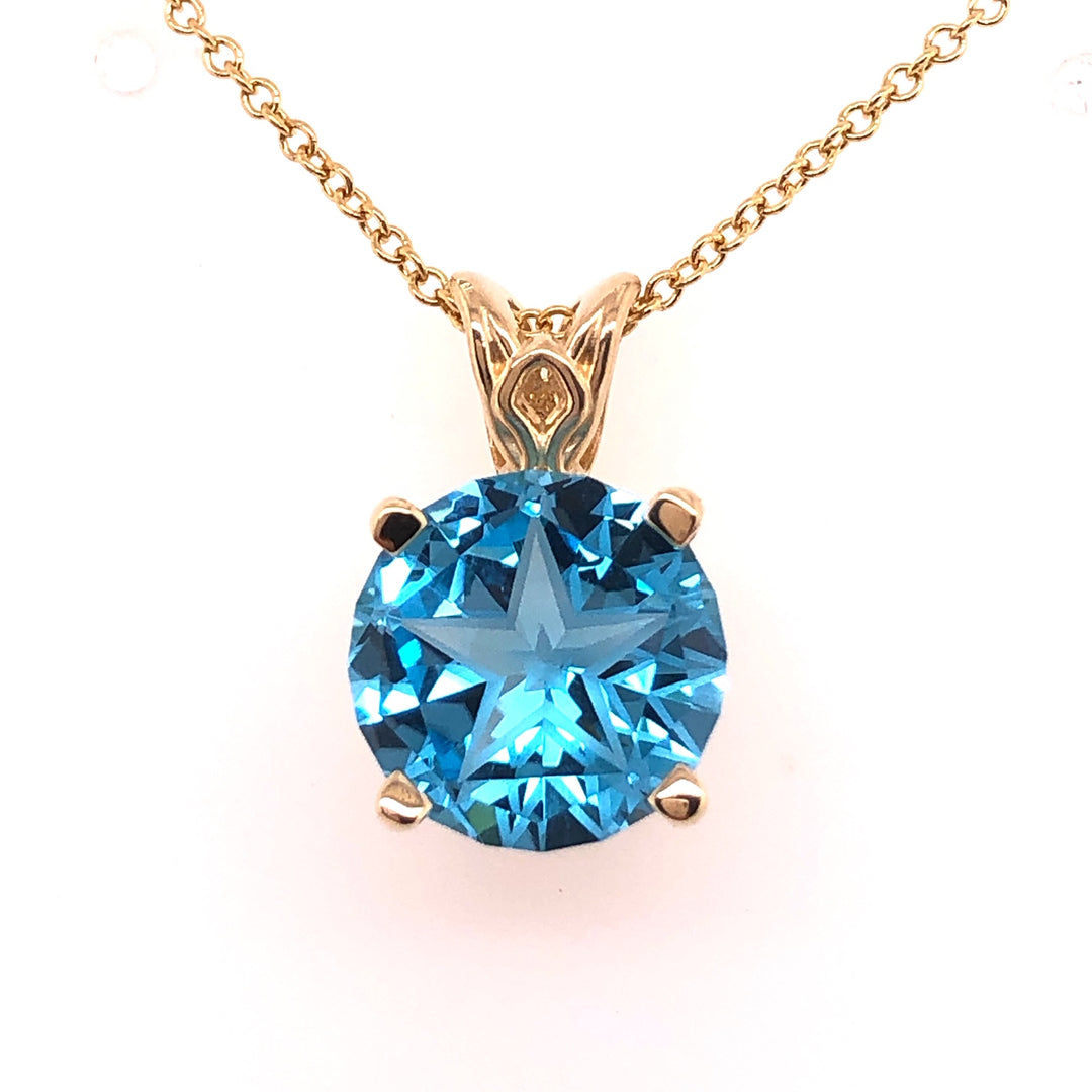 Lone Star Cut Blue Topaz and Citrine Jewelry