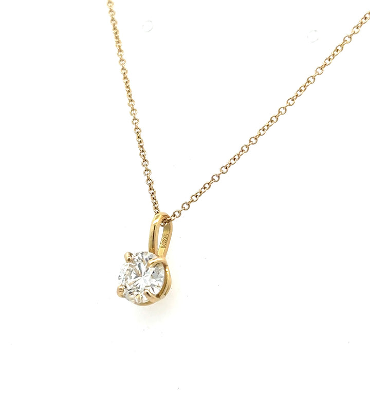 Solitaire Diamond Necklace