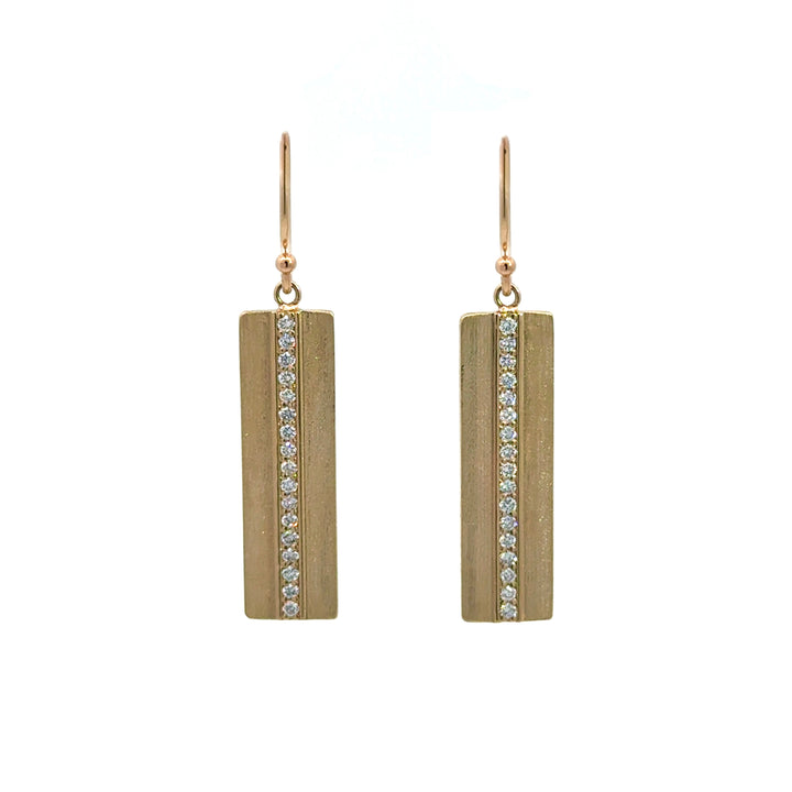 Mimi Diamond Bar Earrings