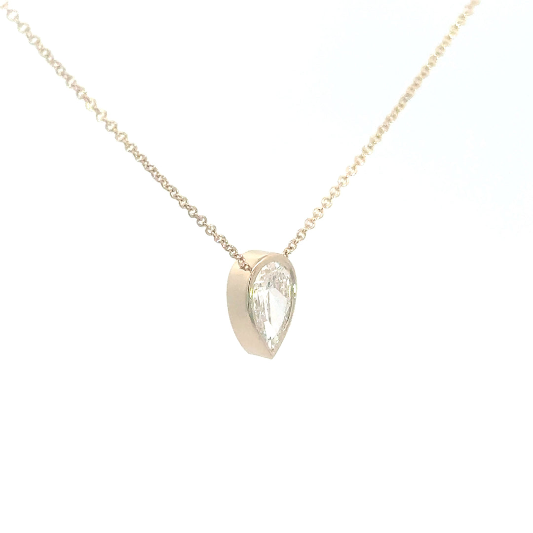 Eliza 14K Yellow Gold Diamond Necklace