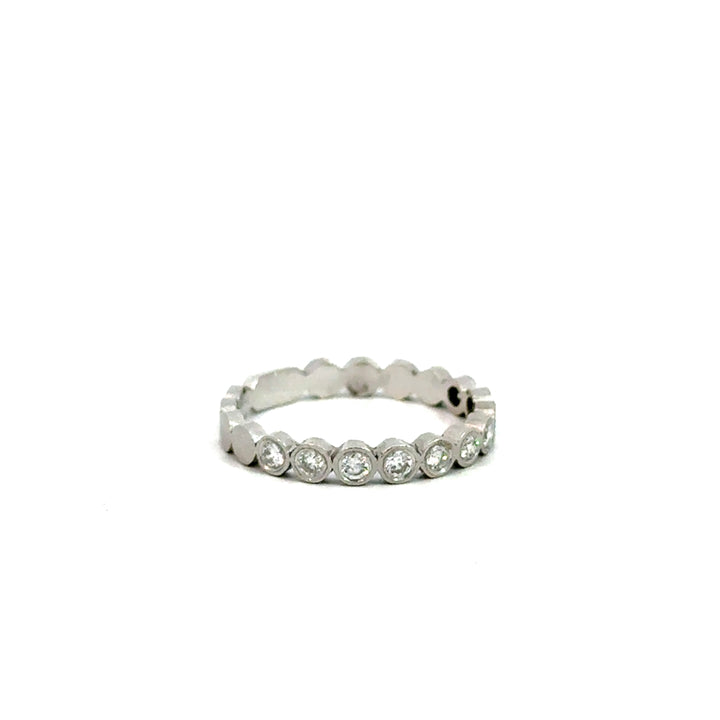 Bezel Diamond Band