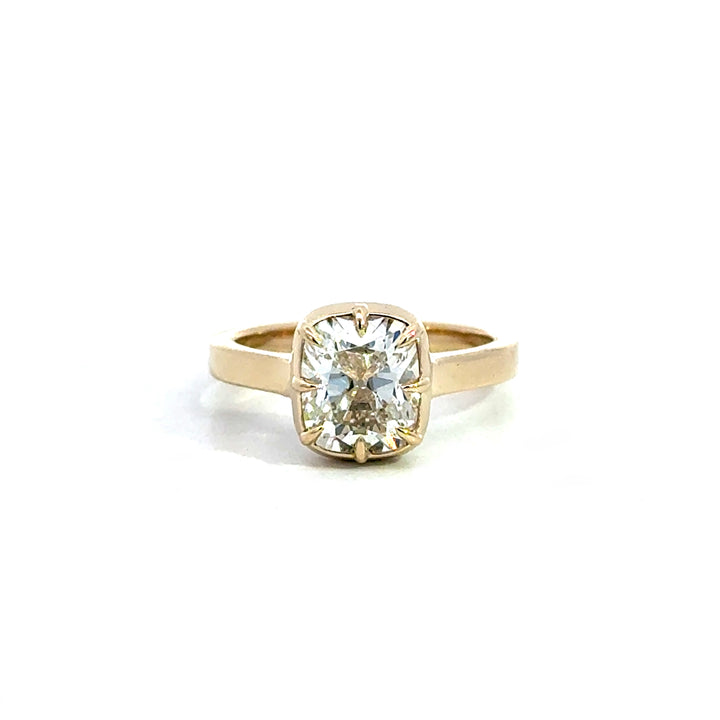 Cersei Ring 14k Yellow Gold "Georgian Set" Engagement Ring
