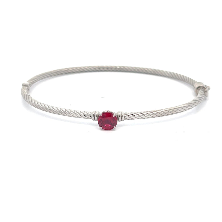 Ruby Rope Bracelet