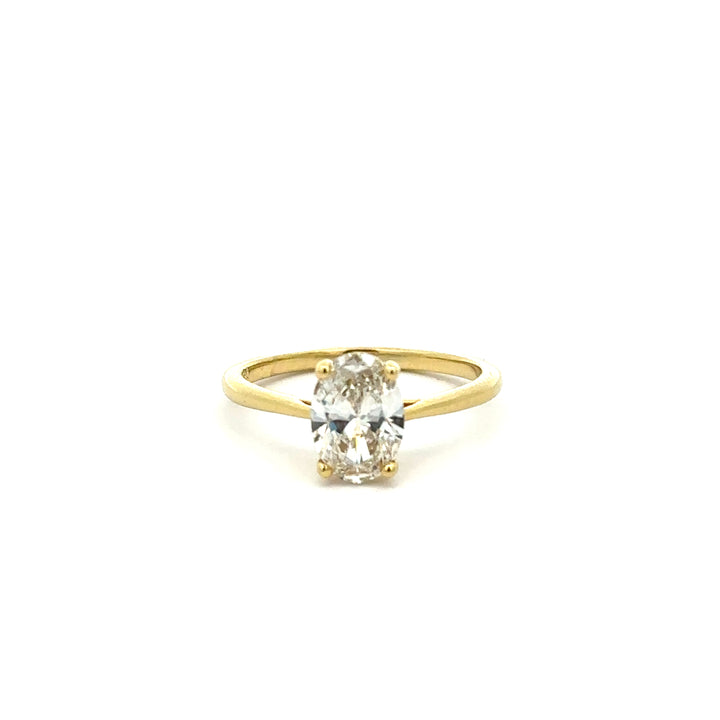 Classic Oval Solitaire