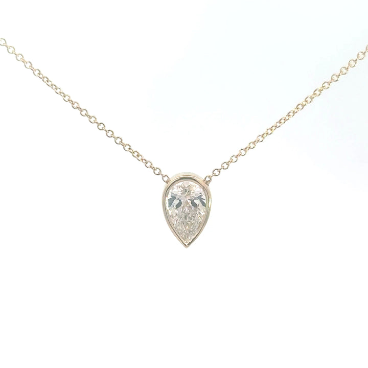 Eliza 14K Yellow Gold Diamond Necklace