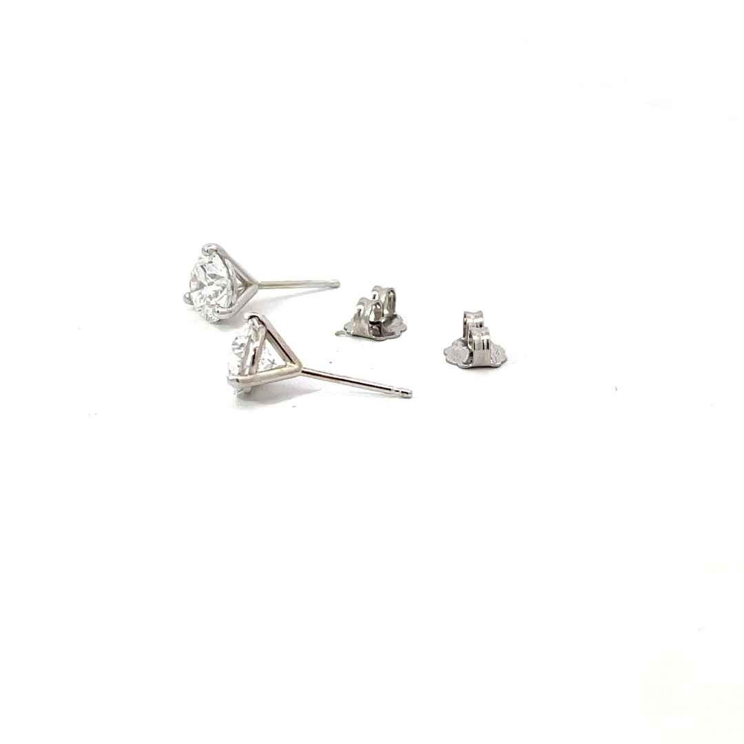 2.03 ctw Lab Grown Diamond Stud Earrings