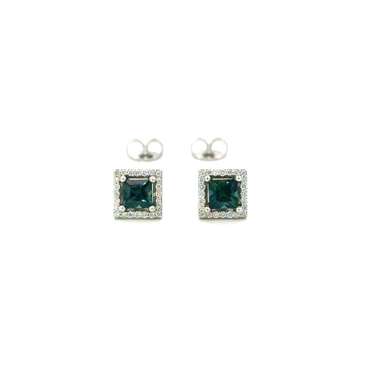 Blue Sapphire Earrings