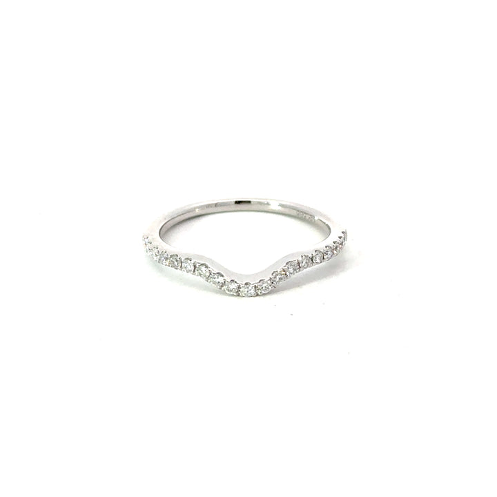 Contour Diamond Stack Ring