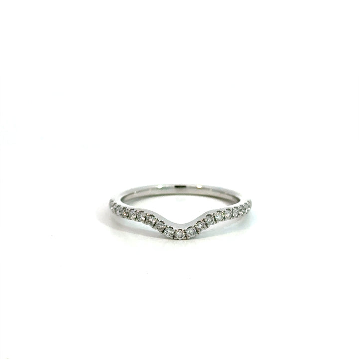 Diamond Curve Ring