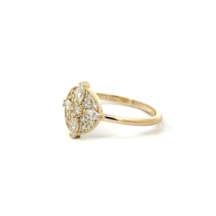 Snow Saturn Bling Ring