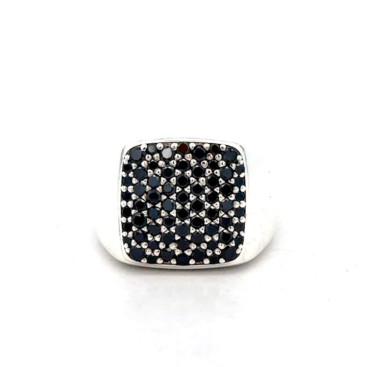 Thunder Black Diamond Ring