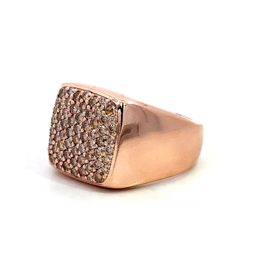 Thunder Cognac Diamond Ring