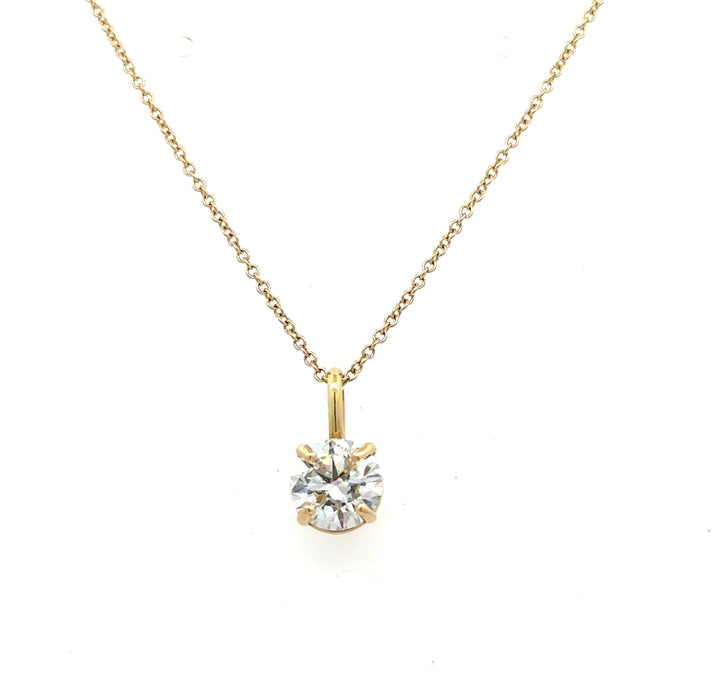 Solitaire Diamond Necklace