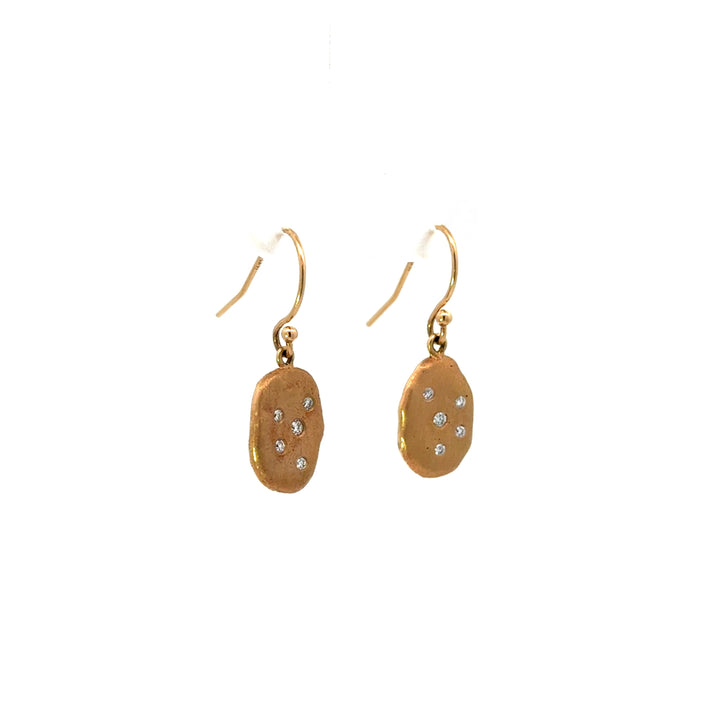 Melt Diamond Dangle Earrings