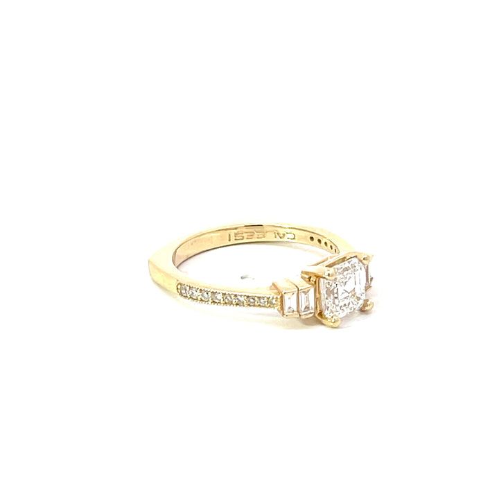 Asscher Brilliance Ring