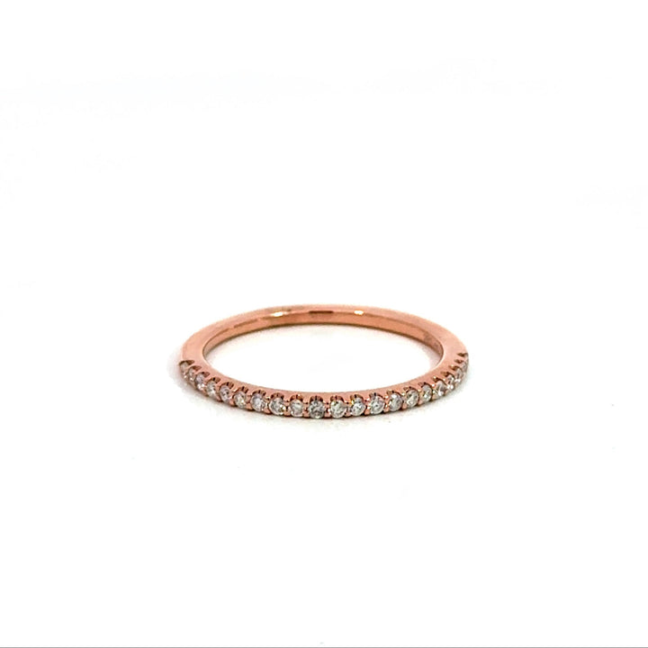 Rose Gold Diamond Stack Ring