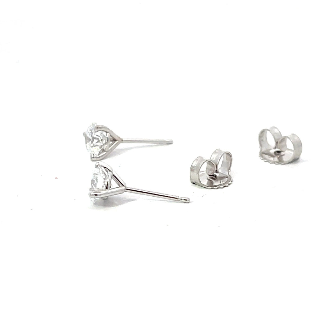 1.3 ctw Lab Grown Diamond Stud Earrings