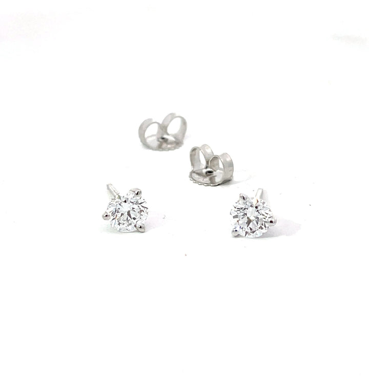 1.3 ctw Lab Grown Diamond Stud Earrings