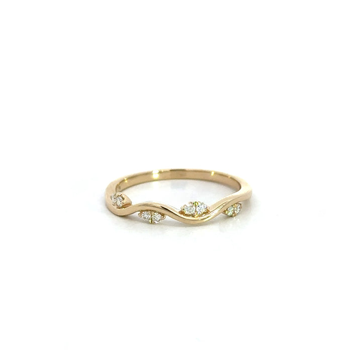 Wavy Stack Ring