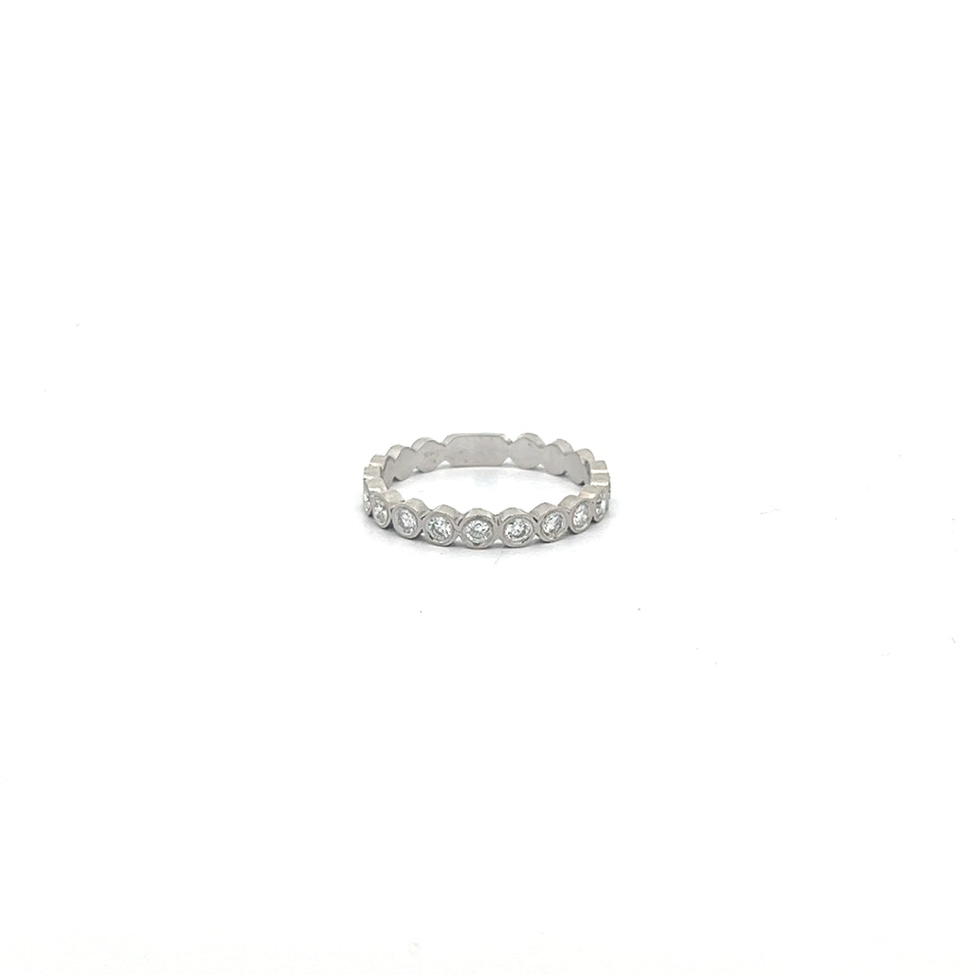 Bezel Diamond Band