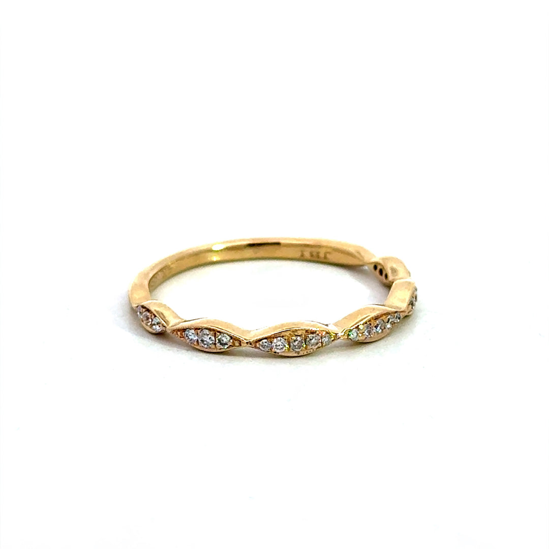 Shell Diamond Band