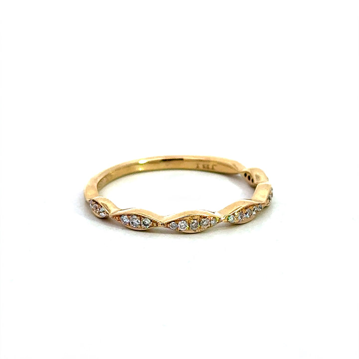 Shell Diamond Band