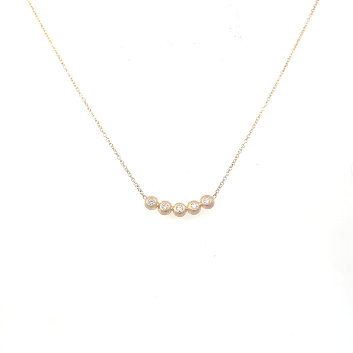 Diamond Beads Necklace