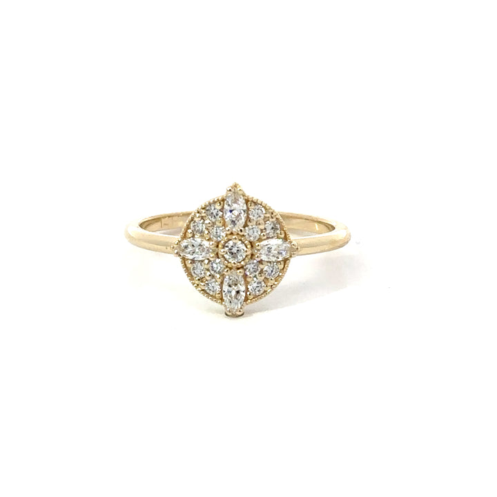 Snow Saturn Bling Ring