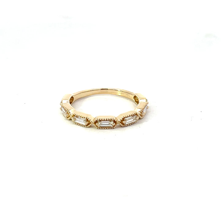 7 Baguette Stack Ring