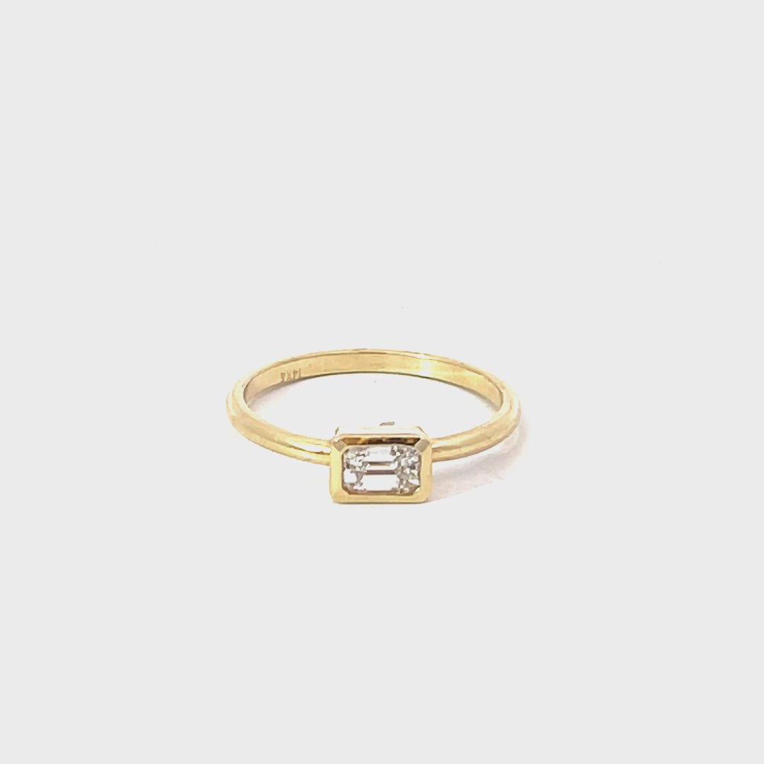 Head East Ring - Yellow Gold