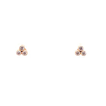 Load image into Gallery viewer, Trifecta Stud Earrings
